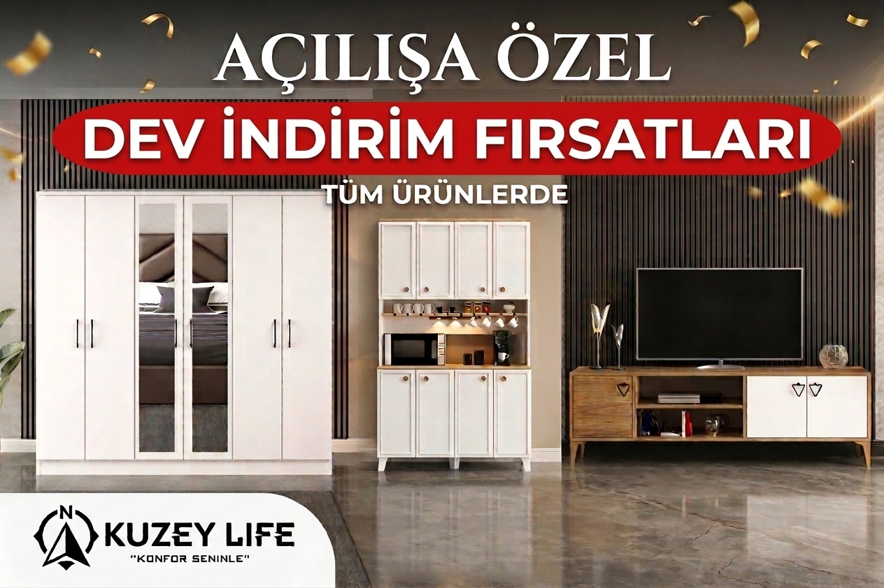 Açılışa Özel Tüm Ürünlerde Sepette %10 İndirim 