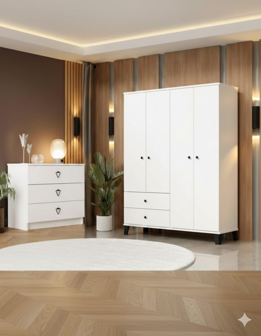 BİRBİRİNİ TAMAMLAYAN YATAK ODASI