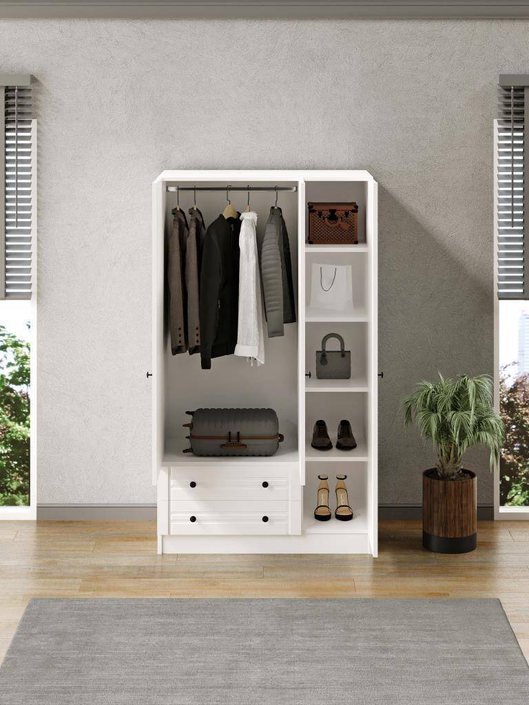 Kuzeylife Elegante 3 Kapılı Gardırop 183 Cm - 3