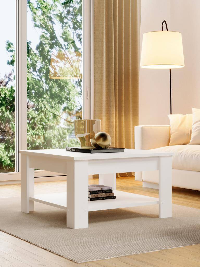 Kuzeylife Ligna Orta Sehpa Beyaz - 3