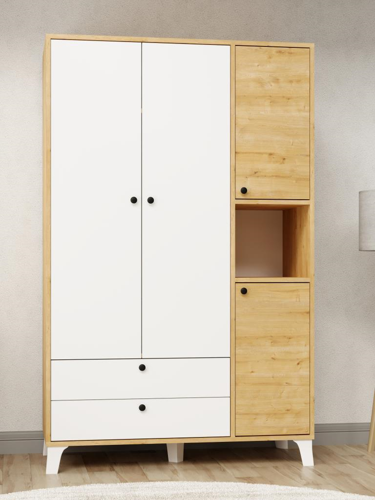 Kuzeylife Lora Gardırop 4 Kapılı - 1