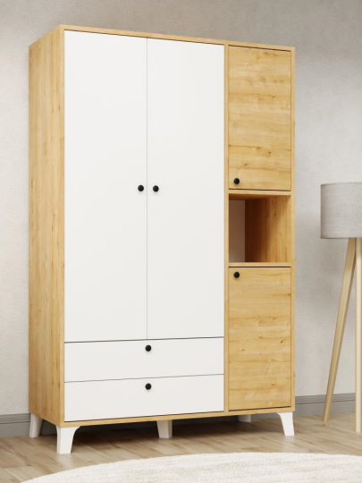 Kuzeylife Lora Gardırop 4 Kapılı - 3