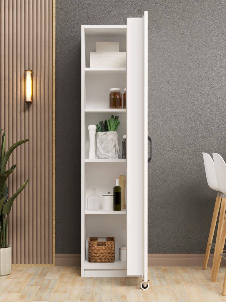 Kuzeylife Novens Kiler Dolabı Tek Kapaklı Beyaz - 3