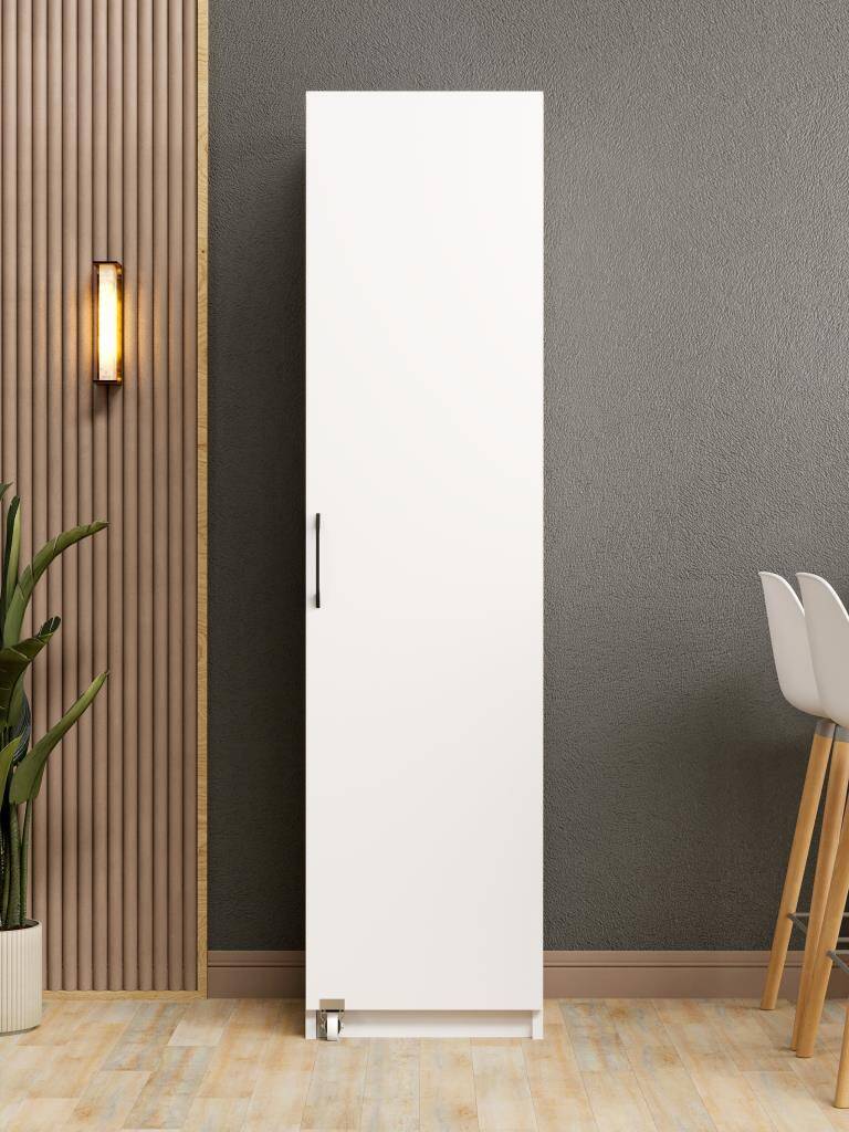 Kuzeylife Novens Kiler Dolabı Tek Kapaklı Beyaz - 4