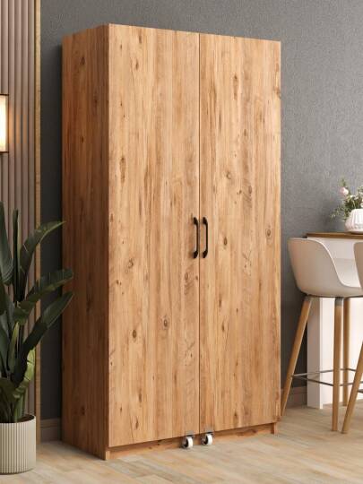 Kuzeylife Novensa Kiler Dolabı İki Kapaklı Çam