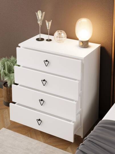 Kuzeylife Stella Şifonyer Beyaz - 5