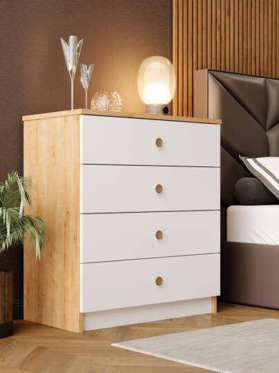 Kuzeylife Stella Şifonyer Safir Meşe