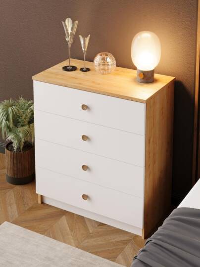 Kuzeylife Stella Şifonyer Safir Meşe - 4