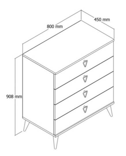 Kuzeylife Stella Şifonyer Safir Meşe - 6