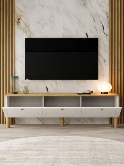 Kuzeylife Vena Tv Ünitesi Mebran Kapak - 3