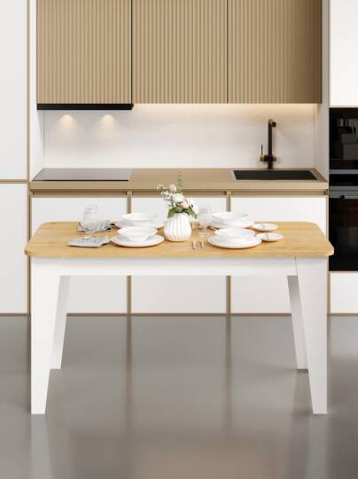 Kuzeylife Venezia Yemek Masası Safir Meşe - 3