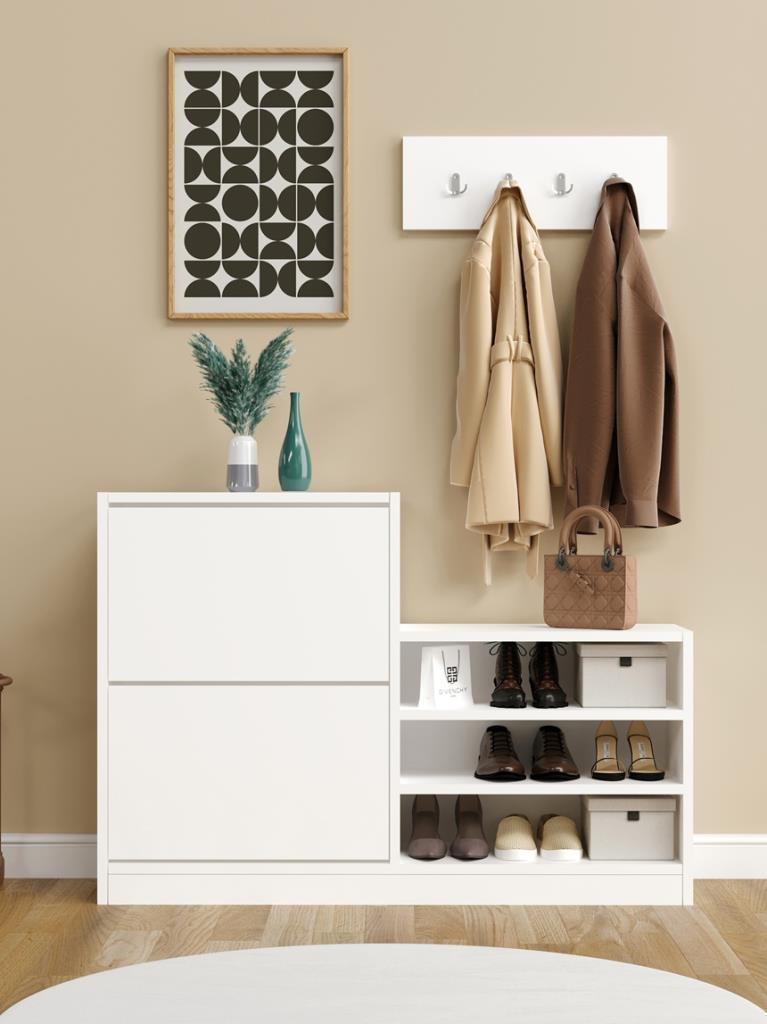 Kuzeylife Vesta Ayakkabılık Kayar Kapak - 1