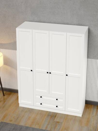 Kuzeylife Viena Gardırop 4 Kapaklı 183 cm-1 - 4